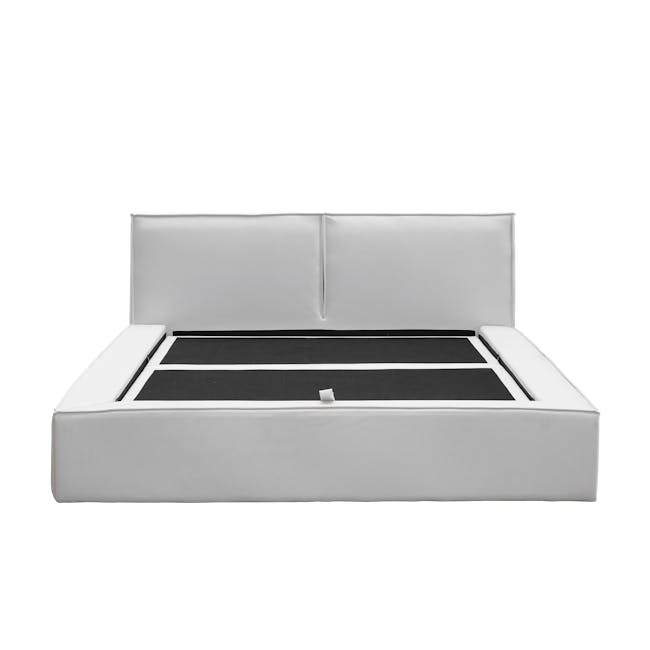 Maine Storage King Bed - Light Grey (Pet Friendly) - 7