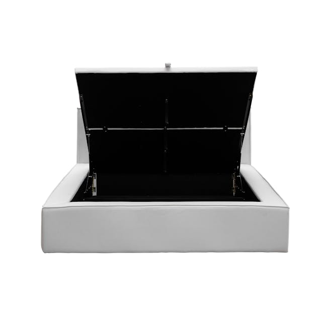 Maine Storage King Bed - Light Grey (Pet Friendly) - 8