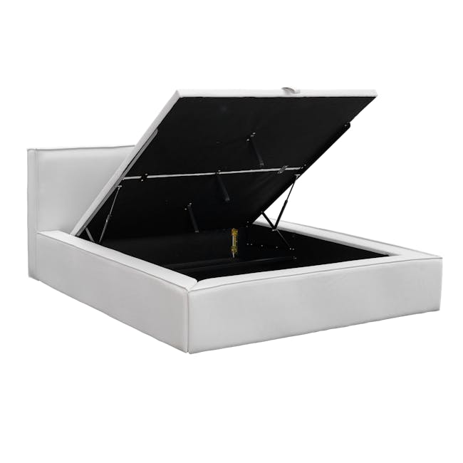 Maine Storage King Bed - Light Grey (Pet Friendly) - 10