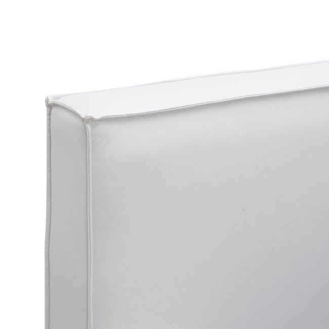 Maine Storage King Bed - Light Grey (Pet Friendly) - 15