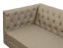 Cadencia L-Shaped Sofa - Warm Taupe (Faux Leather) - 5