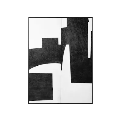 Urban Silhouettes Framed Canvas 60 x 80 cm