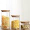 EVERYDAY Glass Jar with Bamboo Lid (Set of 3) - 2