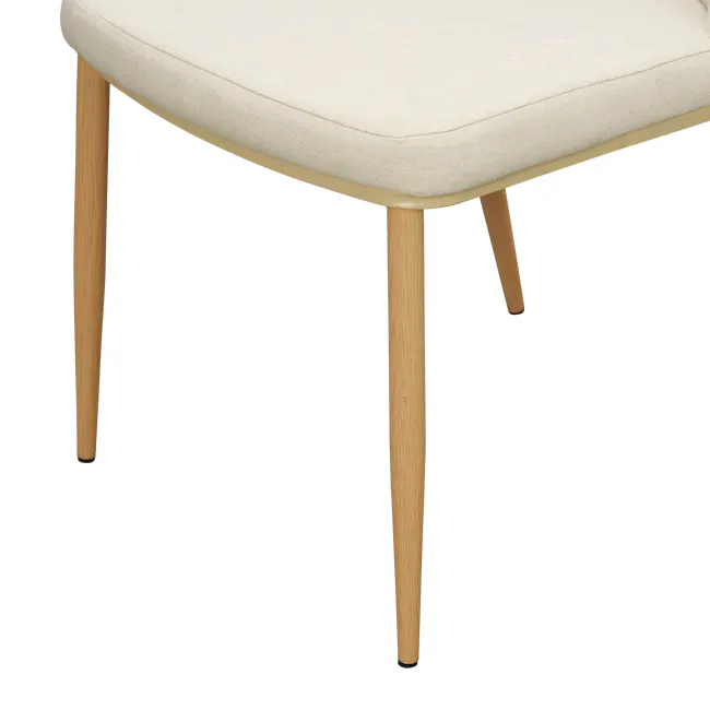 (As-is) Kate Dining Chair - Oak, Wheat Beige - 11