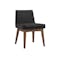 Cadencia Dining Table 1.6m with Cadencia Bench 1.3m and 2 Fabian Dining Chairs in Mud - 9