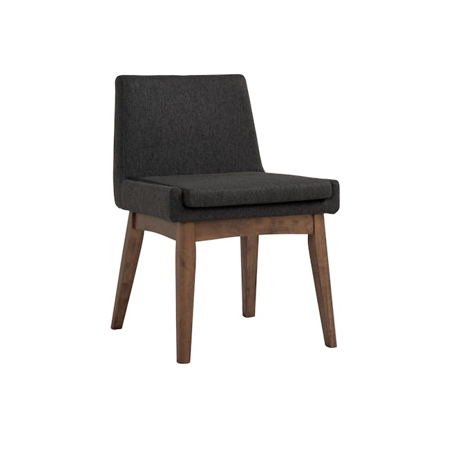 Fabian Dining Chair - Cocoa, Mud (Fabric) - 0