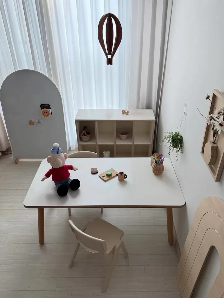 Ethan Kids Table - Cream - 9