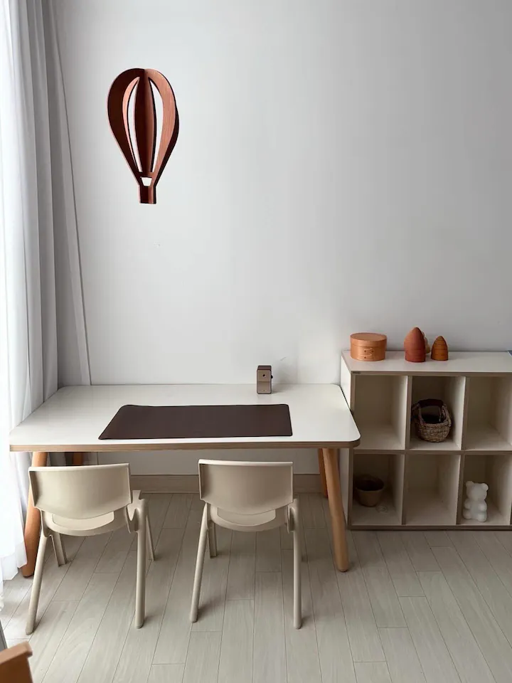 Ethan Kids Table - Cream - 10