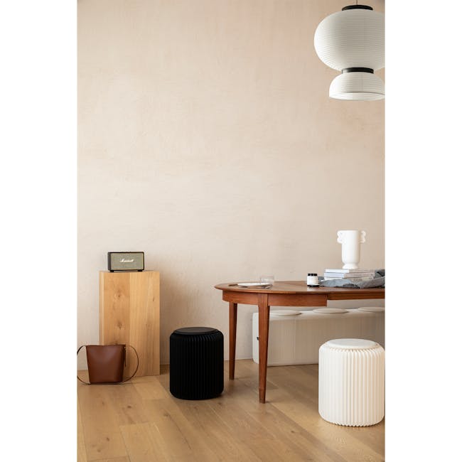 Athena Foldable Stool - Black - 9