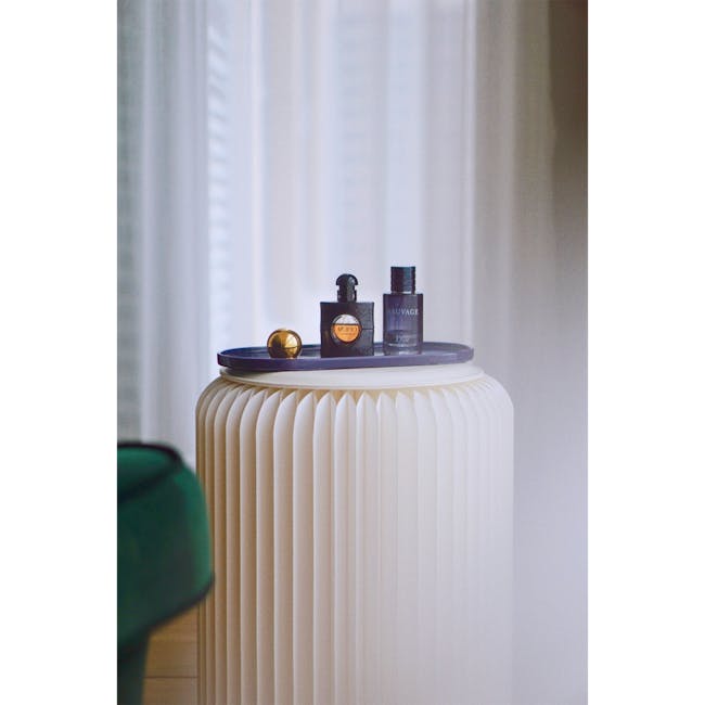 Athena Foldable Stool - Black - 28