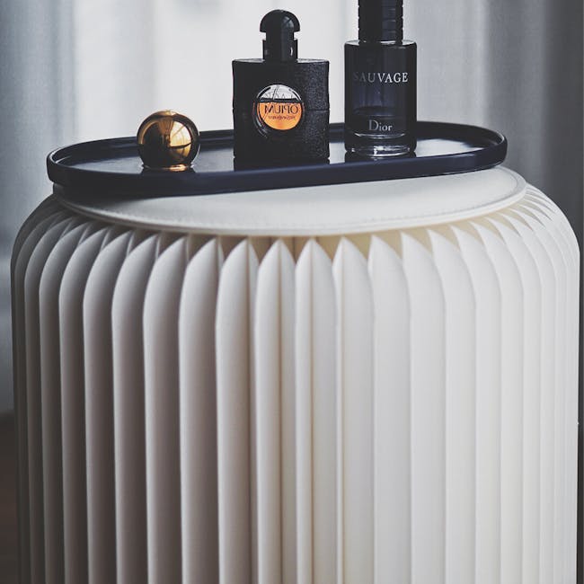 Athena Foldable Stool - Black - 26