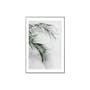 Palm Tree Canvas Print with Black Frame 30cm x 40cm - I - 0