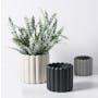 Yoshi Ceramic Pot - Black - 1