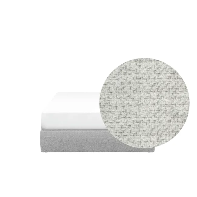 ESSENTIALS Single Box Bed - Linen (Pet Friendly) - 1