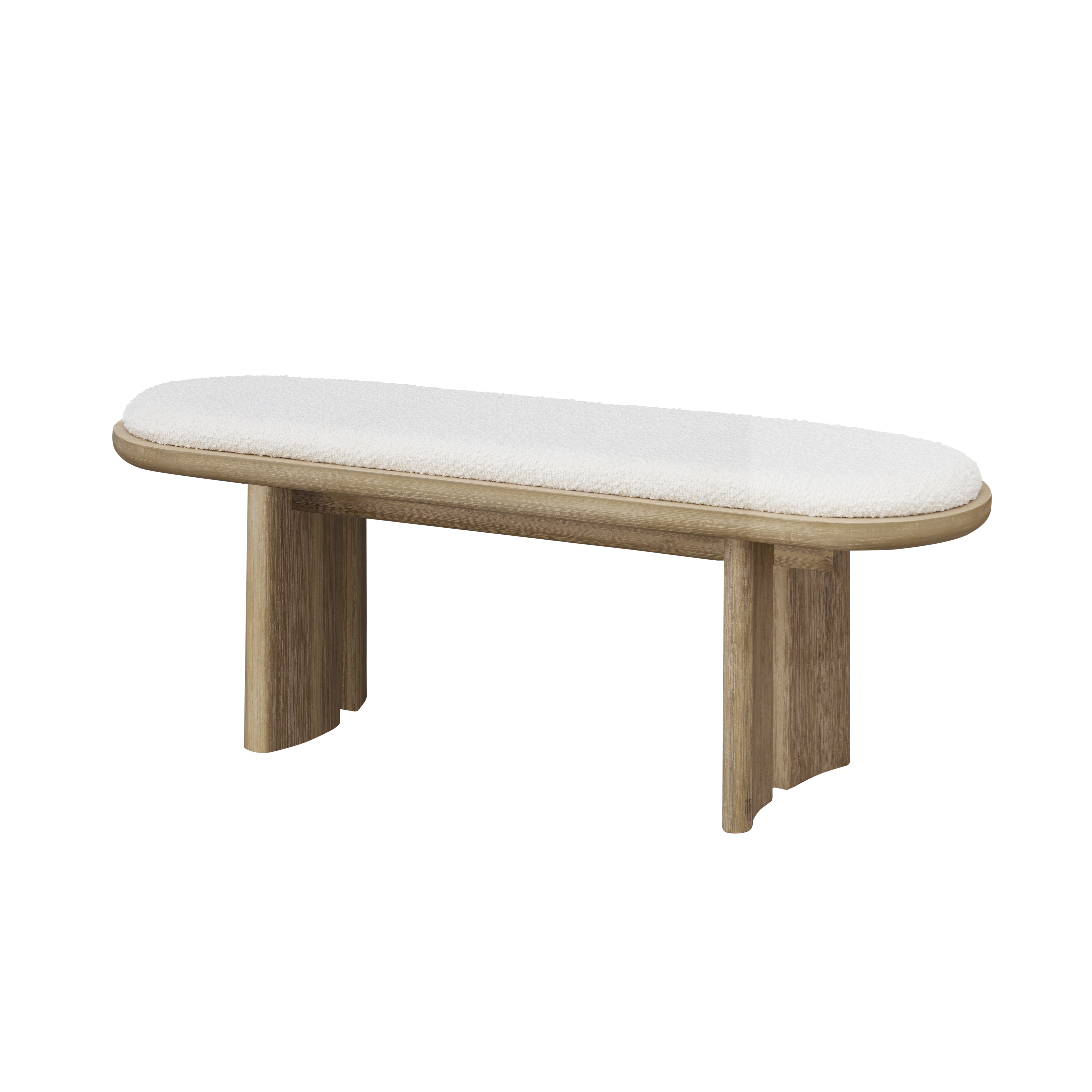 Catania Cushioned Bench 1.2m