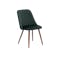 Lana Dining Chair - Walnut, Pine Green (Velvet)