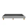 ESSENTIALS Queen Divan Bed - Pebble (Eco Clean Fabric) - 7