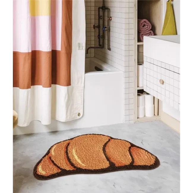 Croissant Bath Mat - 4