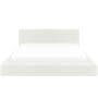 Jules King Bed - Pearl White - 0