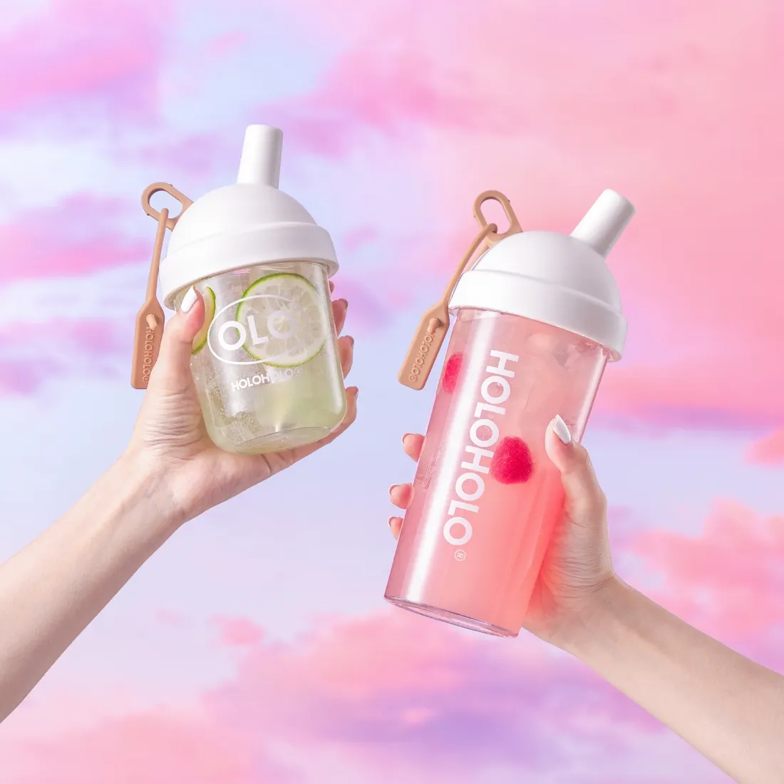 HOLOHOLO Mini Milk Tea Cup 420ml - Whte - 9