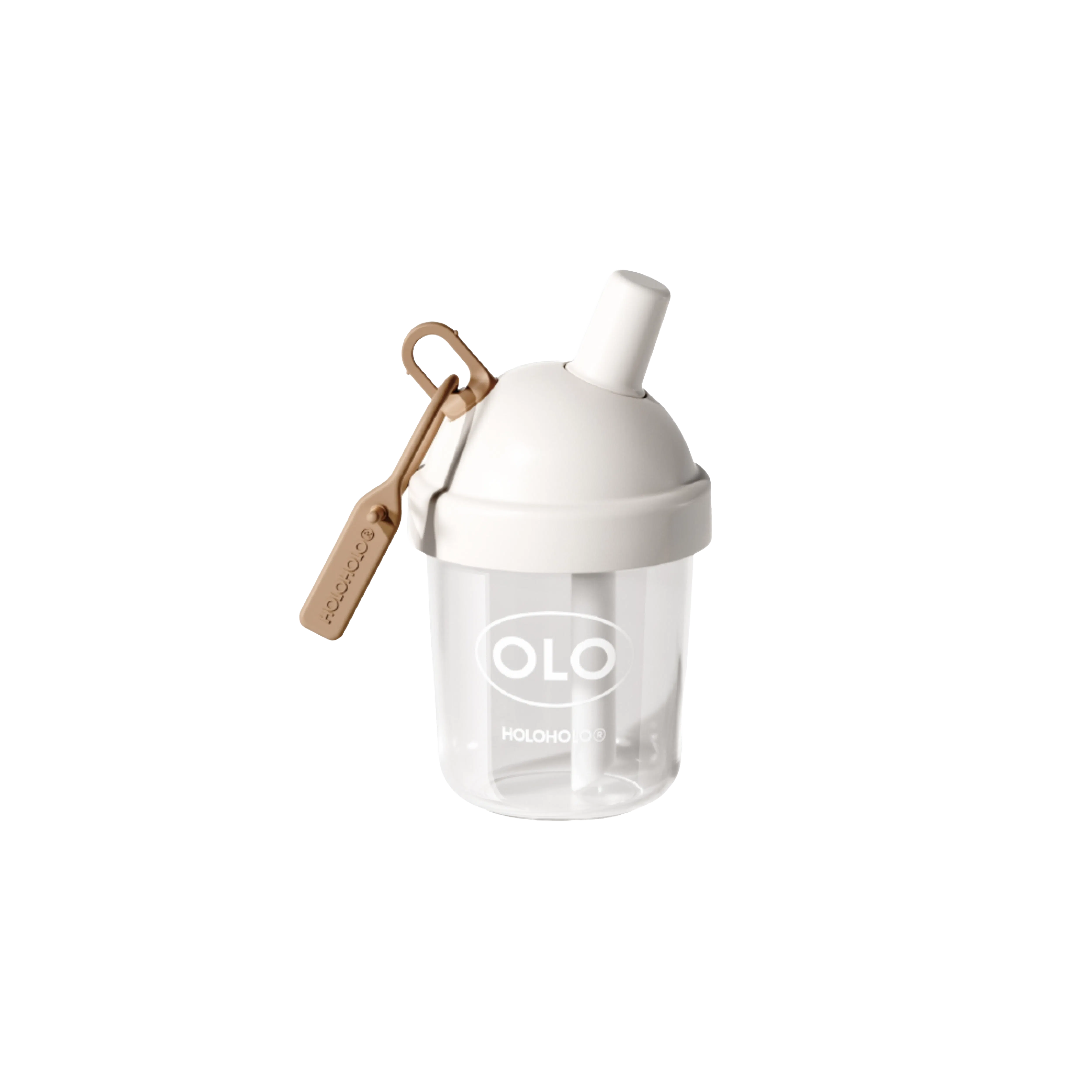 HOLOHOLO Mini Milk Tea Cup 420ml - Whte