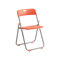 Nixon Folding Chair - Orange/Grey