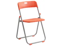 Nixon Folding Chair - Orange/Grey