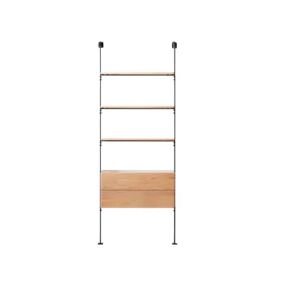 Centuria 5-Tier Modular Wall Drawer Shelf 0.8m