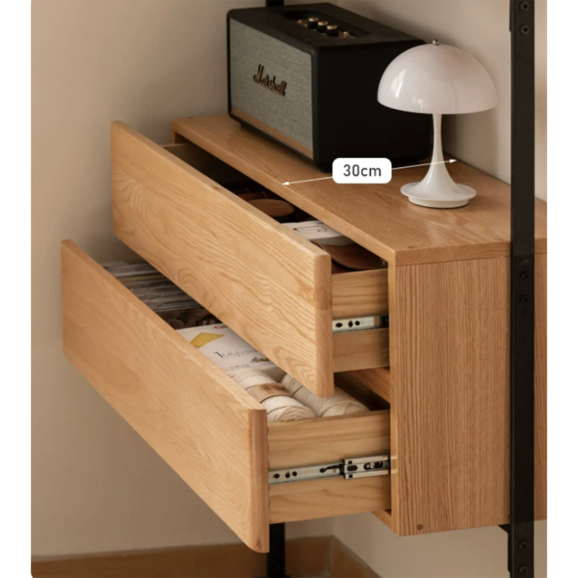 Centuria 5-Tier Modular Wall Drawer Shelf 0.8m - 16