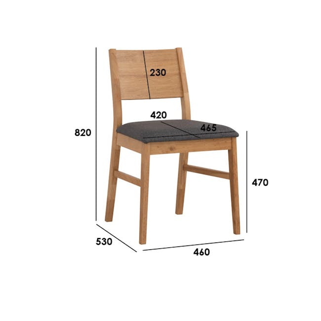 Frederick Dining Chair - Cocoa - 5