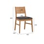 Frederick Dining Chair - Cocoa - 5