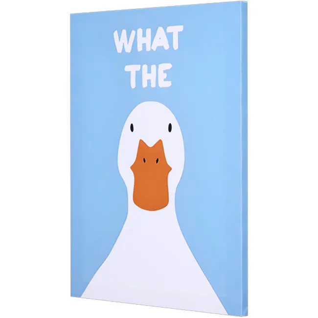 What The Duck Stretched Canvas 30 x 40 cm - 3