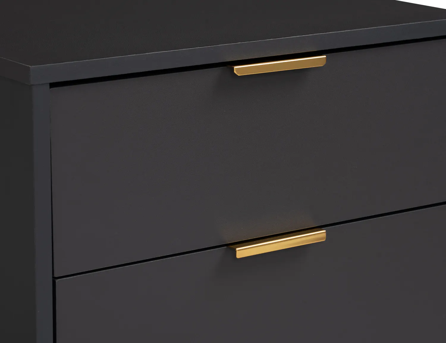 Volos Bedside Table - 12 - Dark, sleek, modern, minimalist, sophisticated, elegant, contemporary, stylish, sophisticated