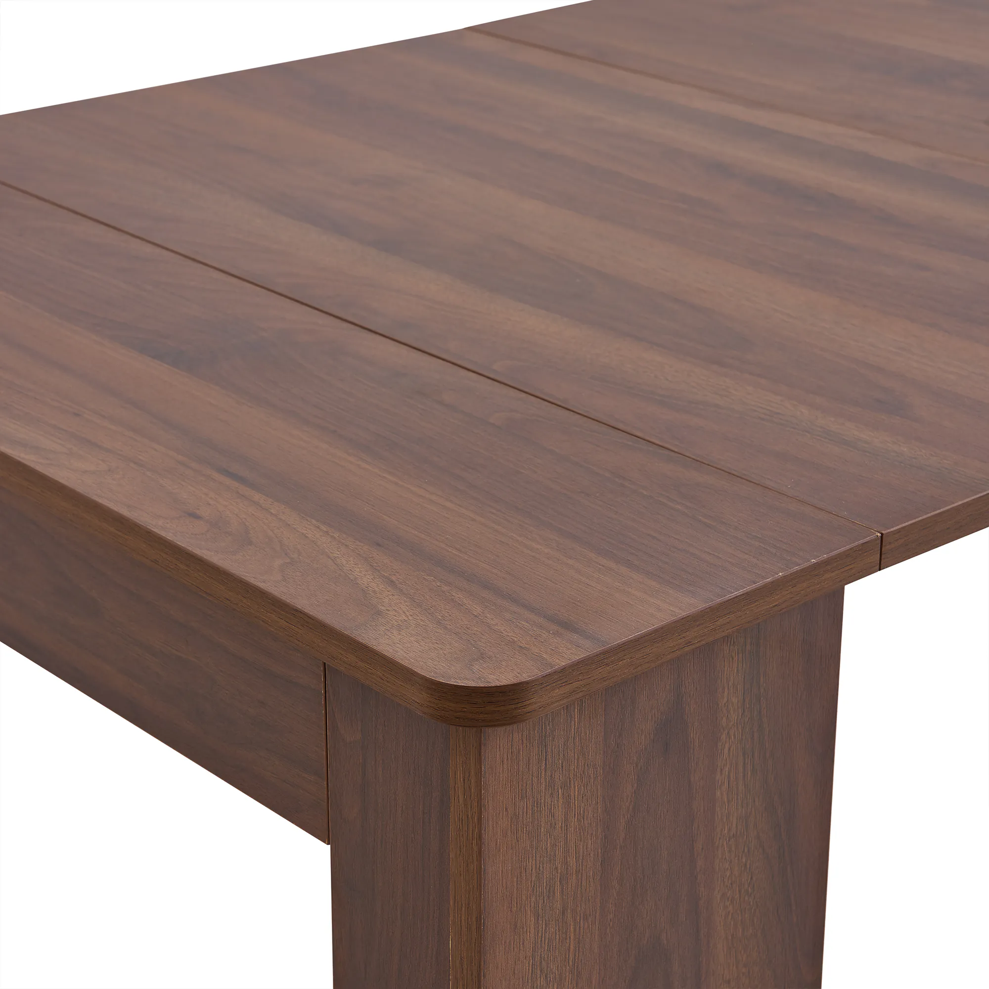 Flexi-Table Extendable Dining Table 0.6m-2.8m - Walnut - 9