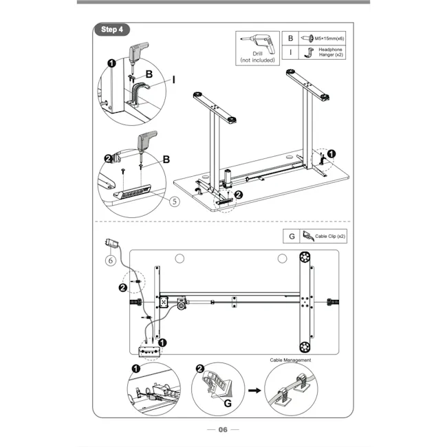 ARDEN FlexiLift Adjustable Table (2 Sizes) - 17