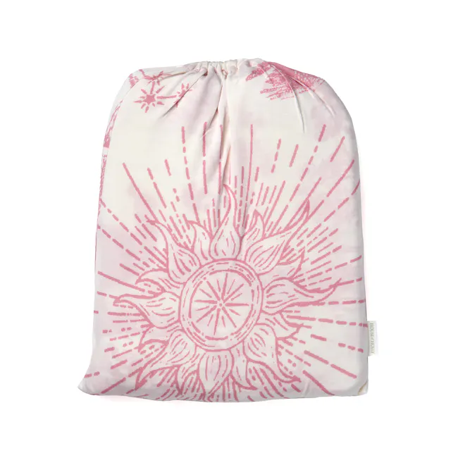 House of Holly Bamboo Crib Sheet - Savanna Toile (Pink) - 6