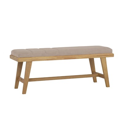 Taya Bench 1.1m - Natural, Beige - Image 1