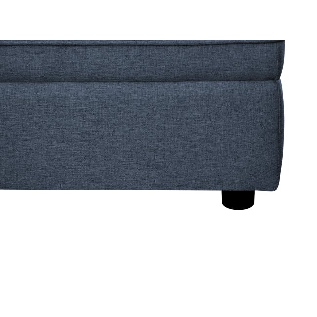 Cameron 4 Seater Sectional Storage Sofa - Denim - 34