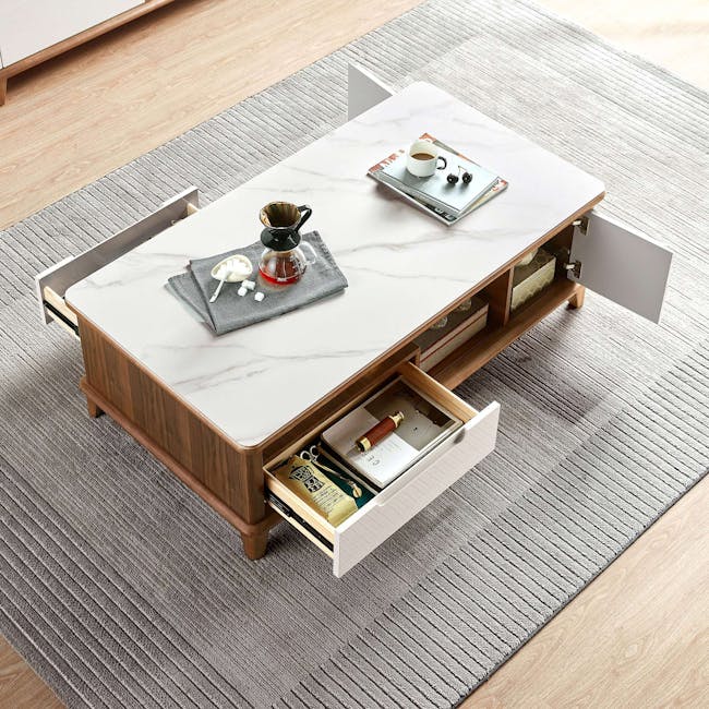 Lucas Coffee Table (Sintered Stone) - 1