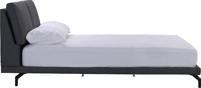 Bert Queen Bed - Charcoal - 4