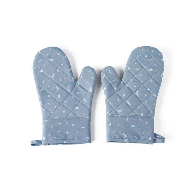 Bailey Oven Mitts - Blue - 0
