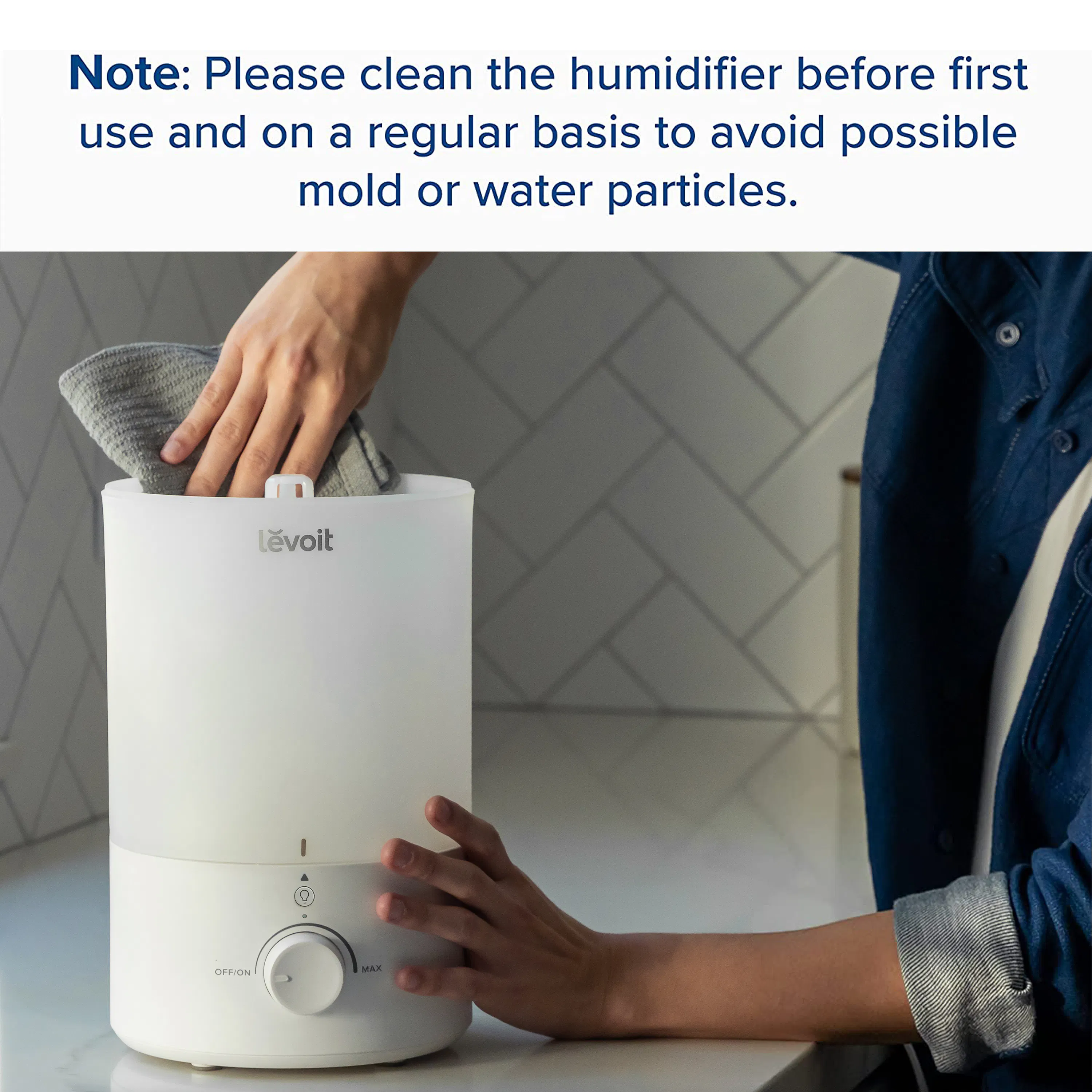 Levoit Dual 150 Ultrasonic Cool Mist Humidifier - 9