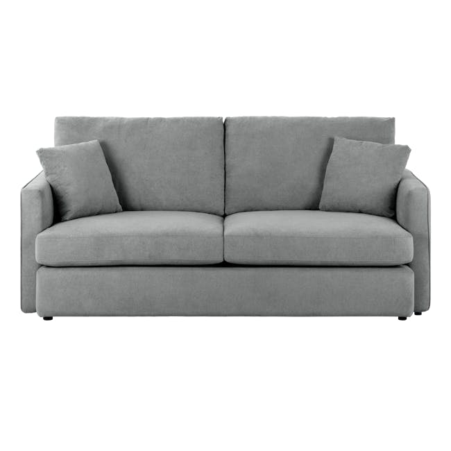 Ashley 3 Seater Lounge Sofa - Stone - 0