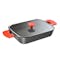 Uchicook Steam Grill with Glass Lid - Red