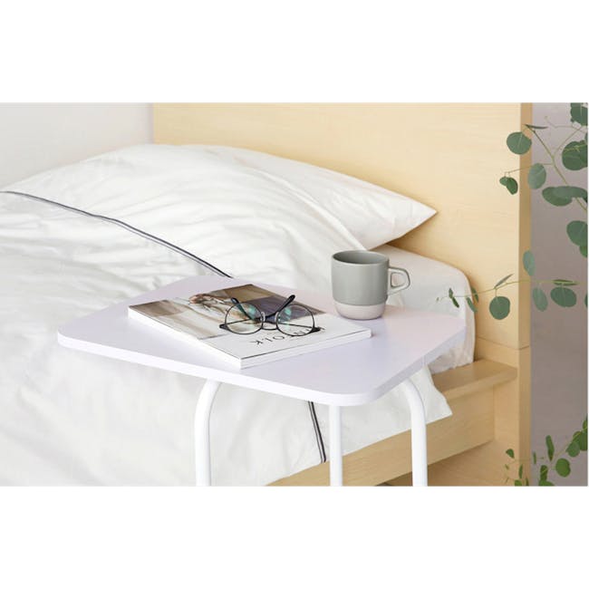 Dugo Side Table - White - 2