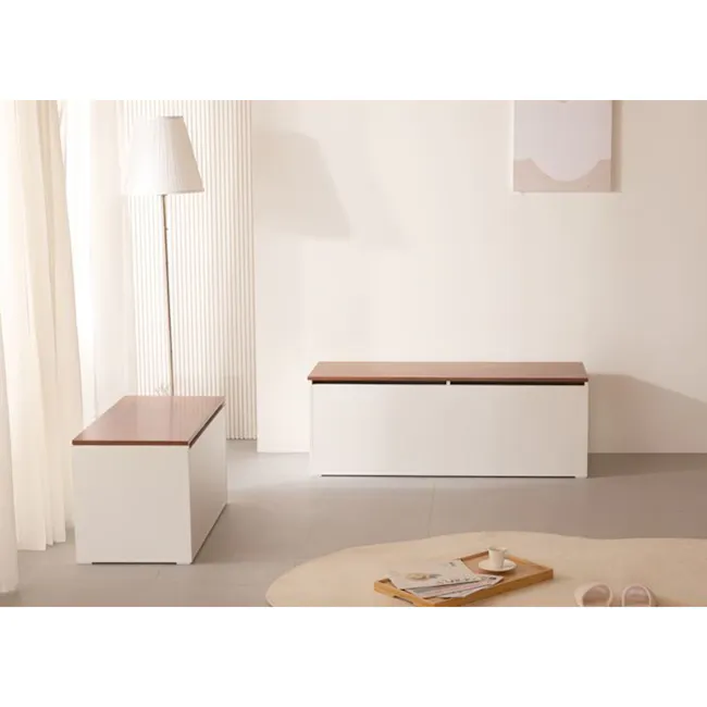 Benno Modular Storage Bench 0.8m - White - 13