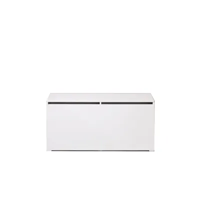 Benno Modular Storage Bench 0.8m - White