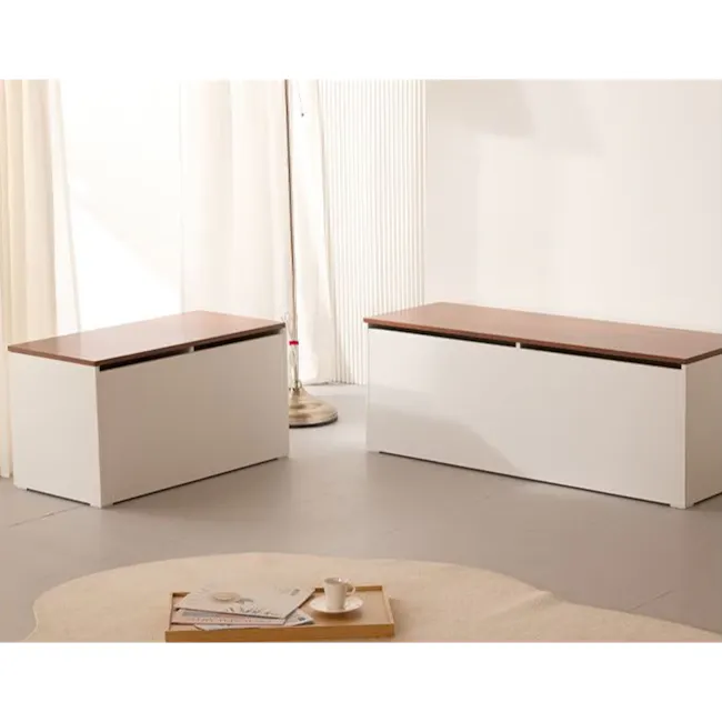 Benno Modular Storage Bench 0.8m - White - 22