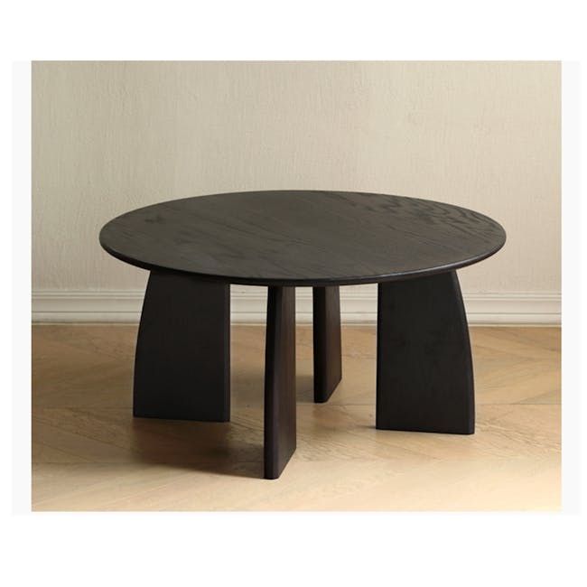 (As-is) Keith Round Coffee Table 0.8m - 19