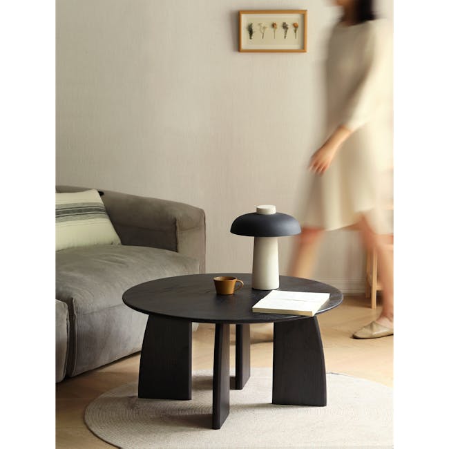 (As-is) Keith Round Coffee Table 0.8m - 11
